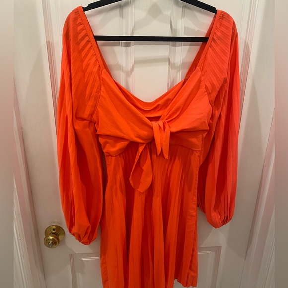 A.L.C. Neon orange dress - Picture 4 of 6